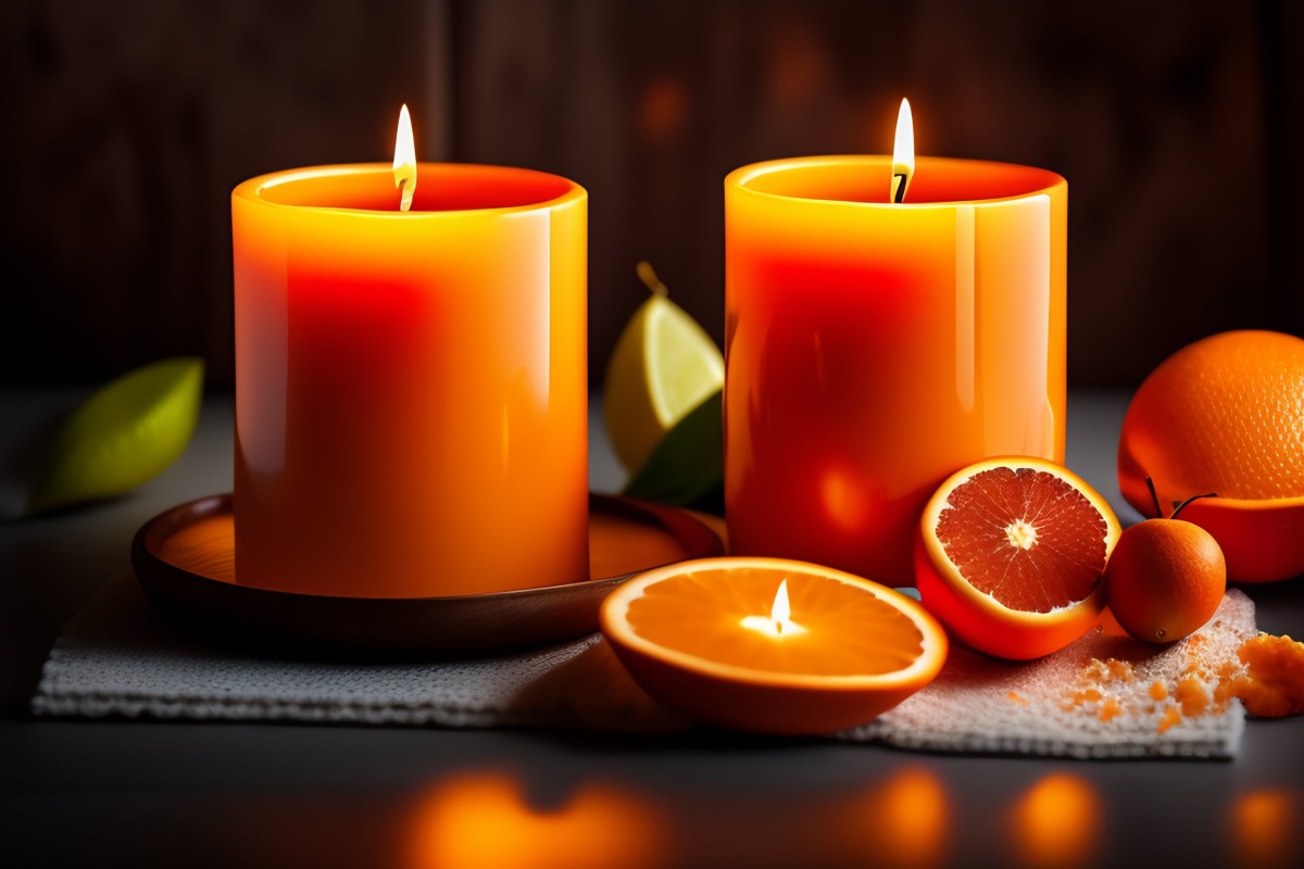 Qué significan las velas naranjas